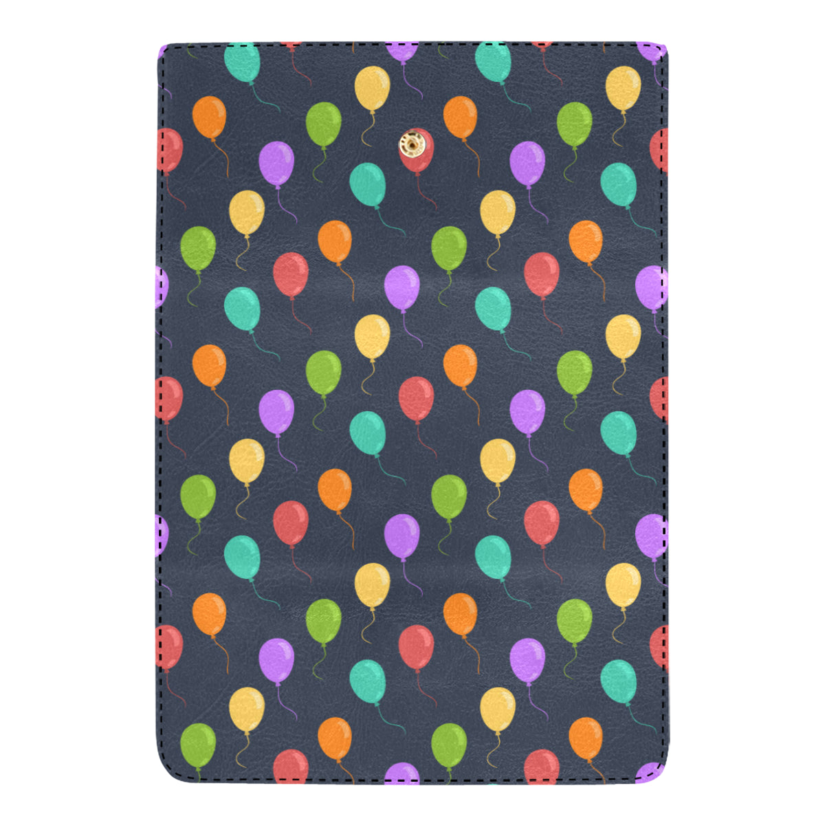 Ballon Colorful Pattern Print Design 03 Women's Trifold Wallet