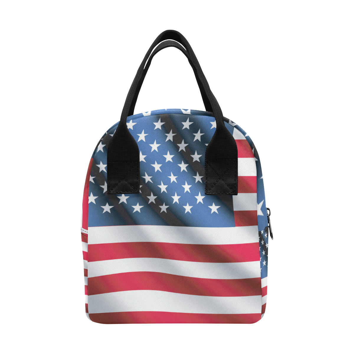 American flag Classic Insulated Lunch Bag