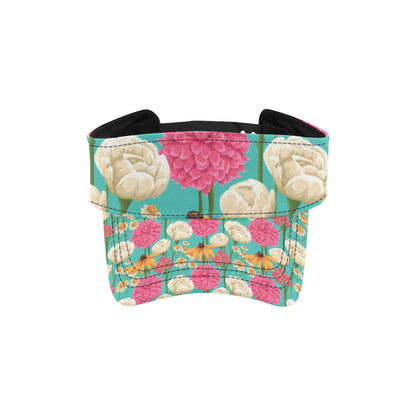 Summer Floral Pattern Print Design SF07 Unisex Sun Visor