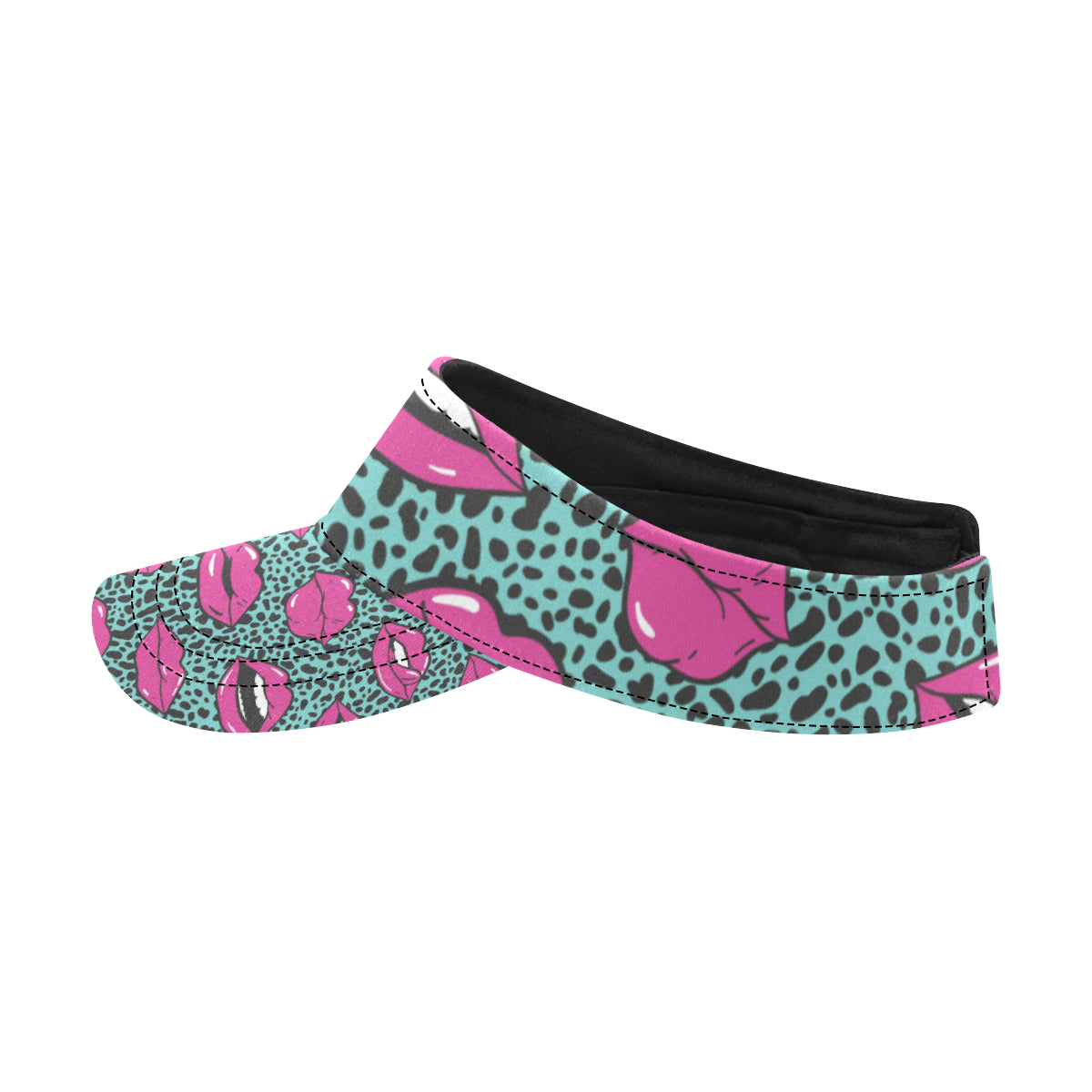 Lip Pattern Print Design 04 Unisex Sun Visor