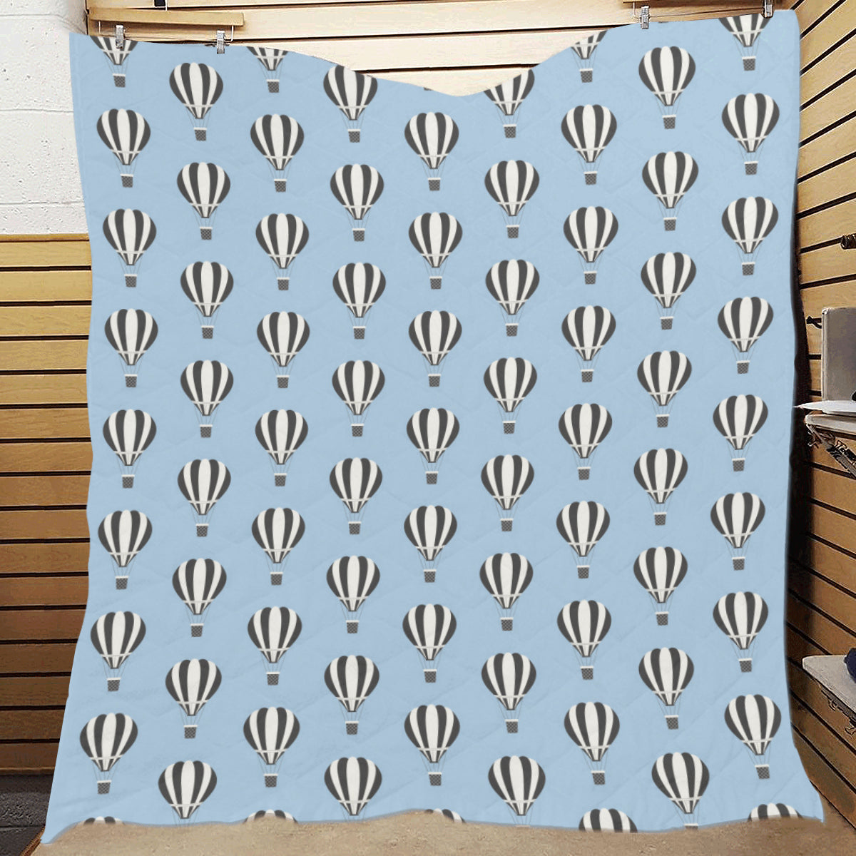 Ballon Pattern Print Design 05 Premium Quilt