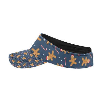 Gingerbread Pattern Print Design 01 Unisex Sun Visor