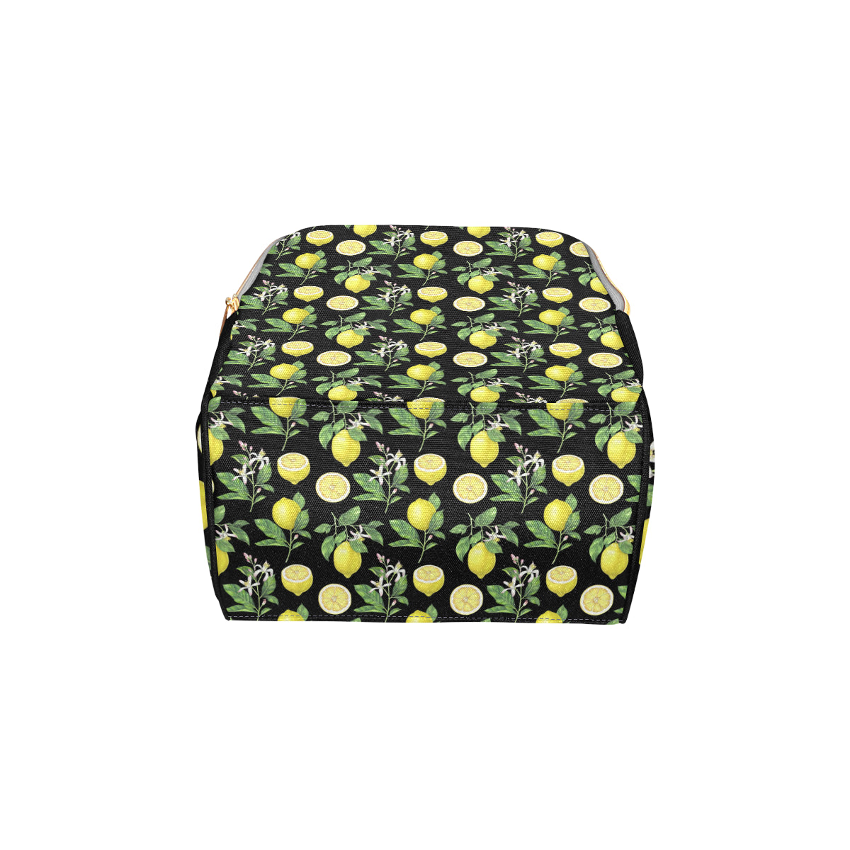 Lemon Pattern Print Design LM02 Diaper Bag Backpack