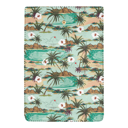 Pacific island Pattern Print Design A03 Women's Trifold Wallet