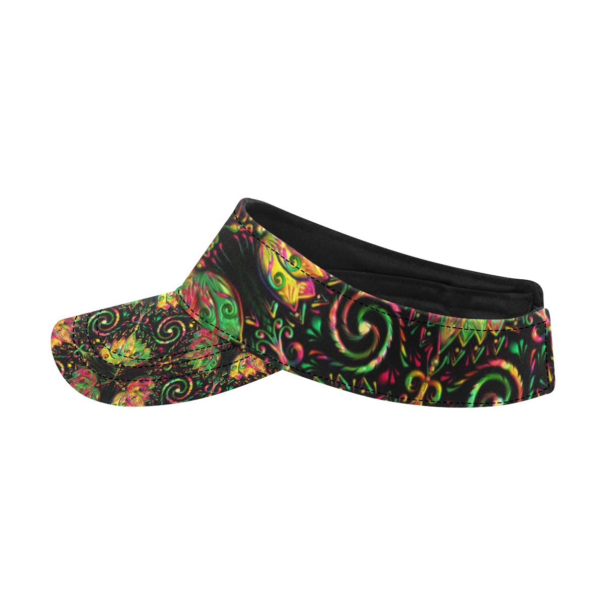 lotus Boho Pattern Print Design LO09 Unisex Sun Visor