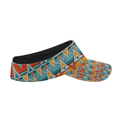 Kente Print African Design Themed Unisex Sun Visor