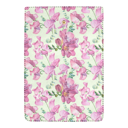Peony Pattern Print Design PE011 Women's Trifold Wallet
