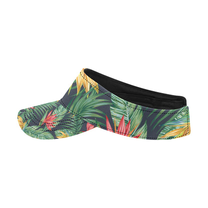 Bird Of Paradise Pattern Print Design BOP09 Unisex Sun Visor