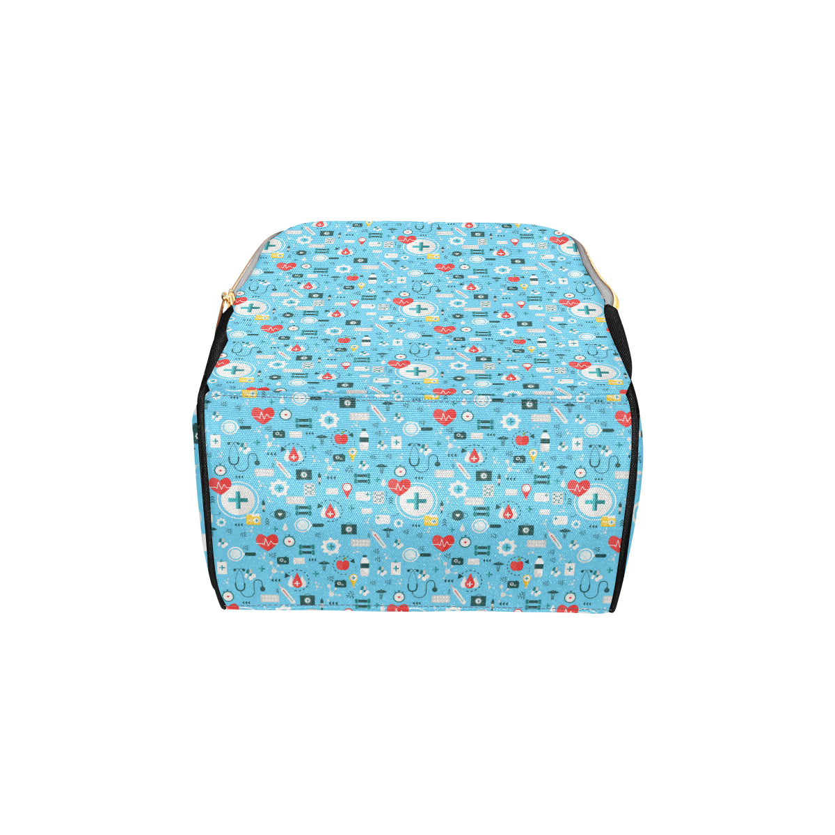 Medical Pattern Print Design 06 Diaper Bag Backpack