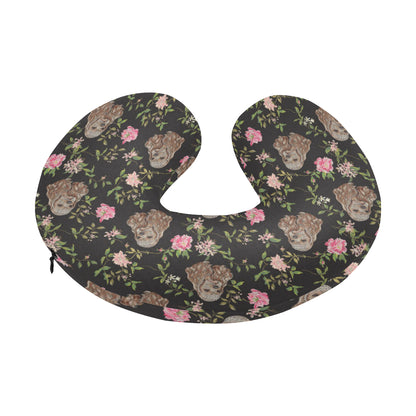 Cocker Pattern Print Design 03 U-Shaped Travel Neck Pillow