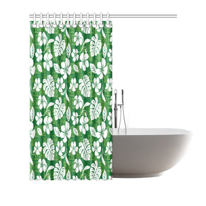 Hawaiian Themed Pattern Print Design H016 Shower Curtain
