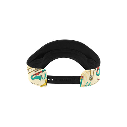 Trombone Pattern Print Design 03 Unisex Sun Visor