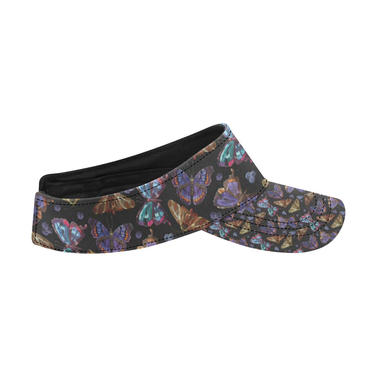 Butterfly Pattern Print Design 013 Unisex Sun Visor