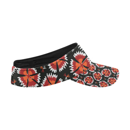 Carnations Pattern Print Design CN03 Unisex Sun Visor