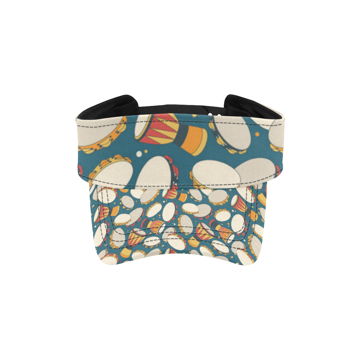 Tambourine Pattern Print Design 01 Unisex Sun Visor
