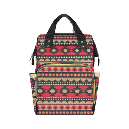 Navajo Pattern Print Design A04 Diaper Bag Backpack