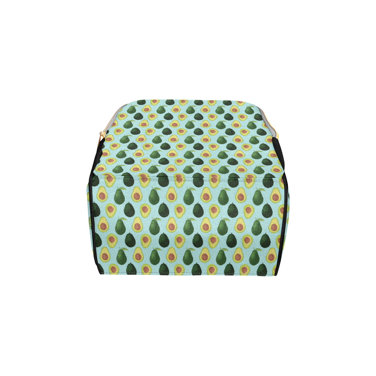 Avocado Pattern Print Design 04 Diaper Bag Backpack