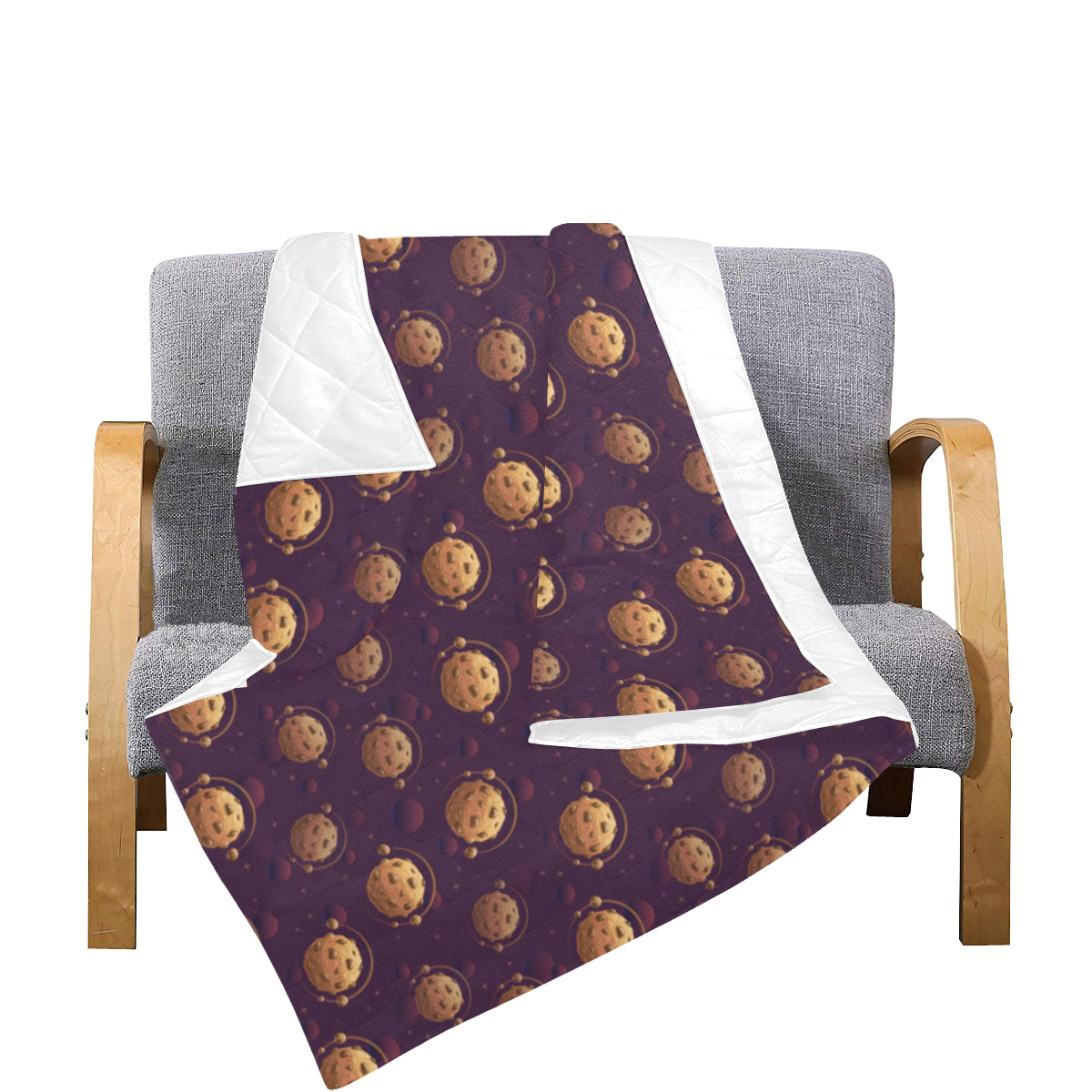 Cookie Pattern Print Design 03 Premium Quilt