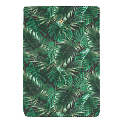 Tropical Flower Pattern Print Design TF012 Women's Trifold Wallet