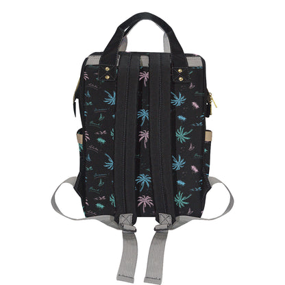 Aloha Hawaii Pattern Print Design 03 Diaper Bag Backpack