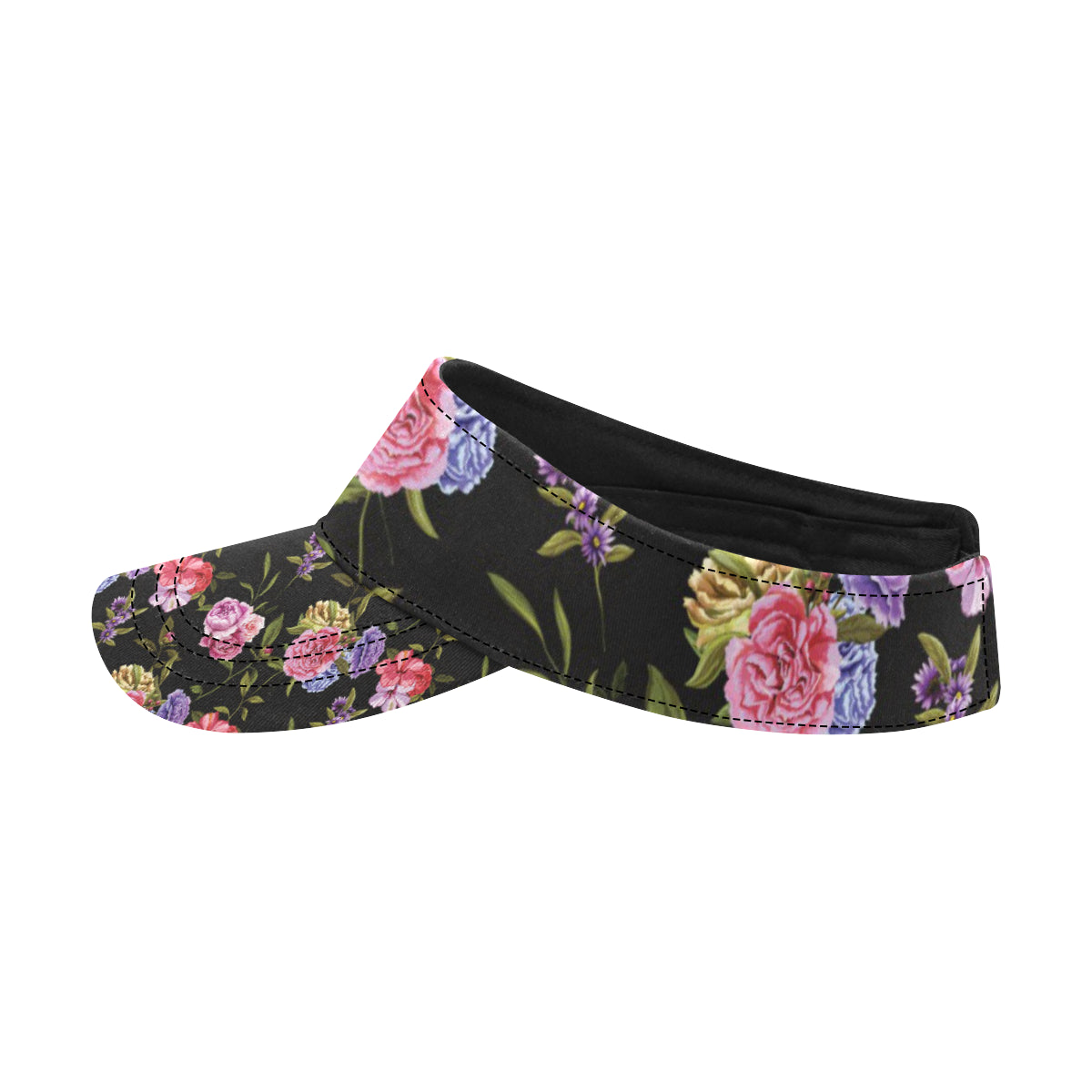 Carnations Pattern Print Design CN05 Unisex Sun Visor