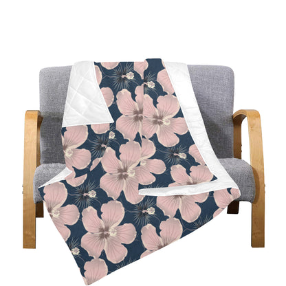 Plumeria Pattern Print Design PM018 Premium Quilt