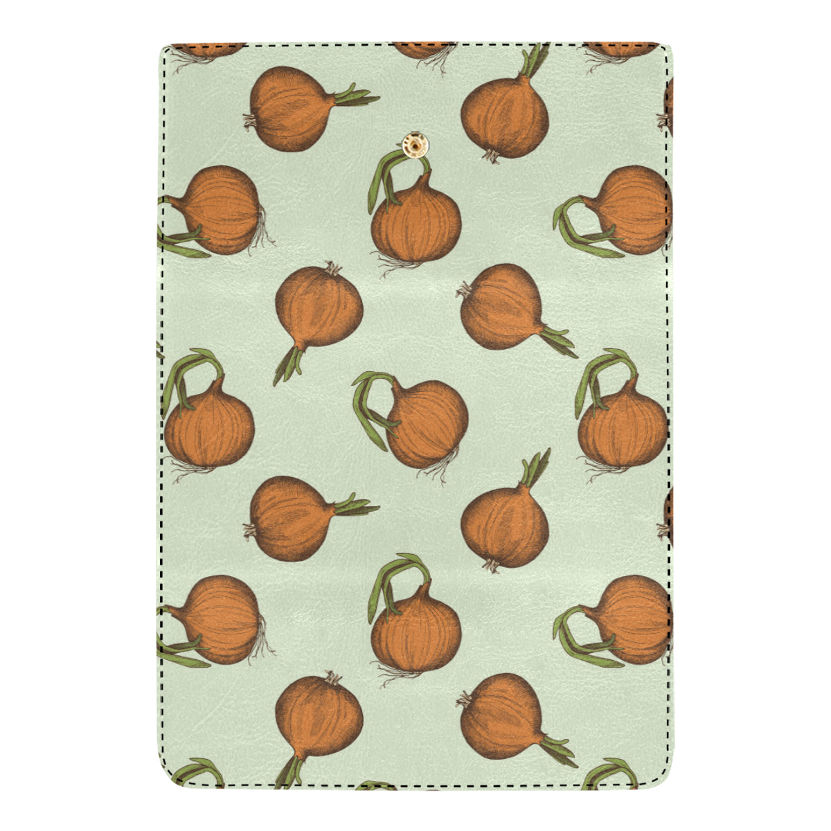 Onion Pattern Print Design A05 Women's Trifold Wallet