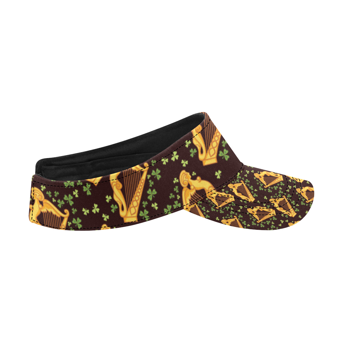 Harp Pattern Print Design 02 Unisex Sun Visor