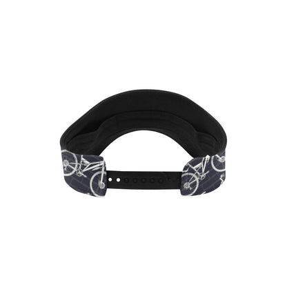 Mountain bike Pattern Print Design 02 Unisex Sun Visor