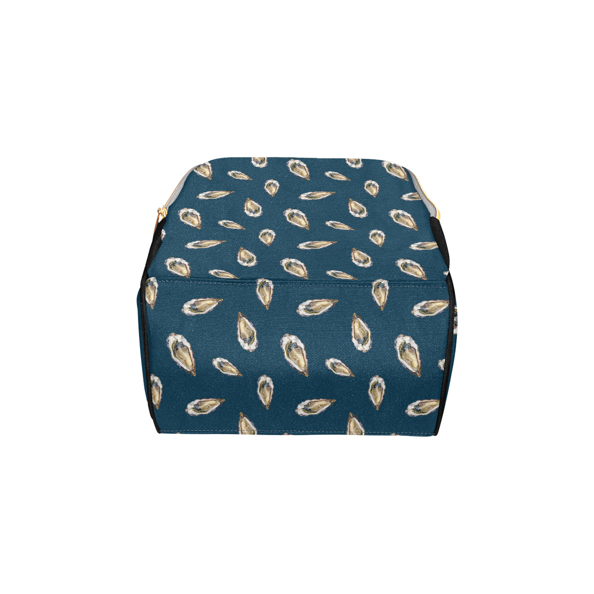 Oyster Pattern Print Design 03 Diaper Bag Backpack