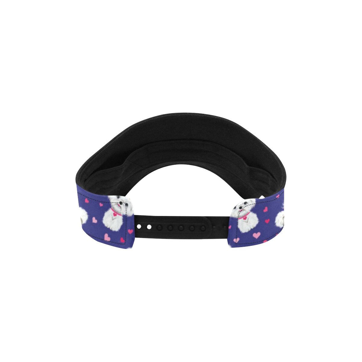 Maltese Pattern Print Design 02 Unisex Sun Visor