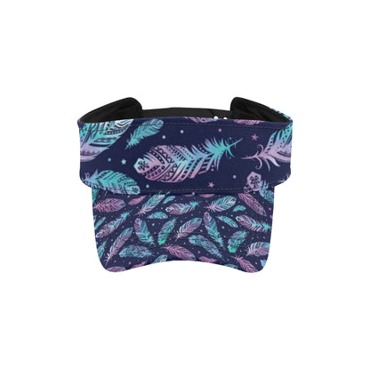 Feather Aztec Design Print Unisex Sun Visor