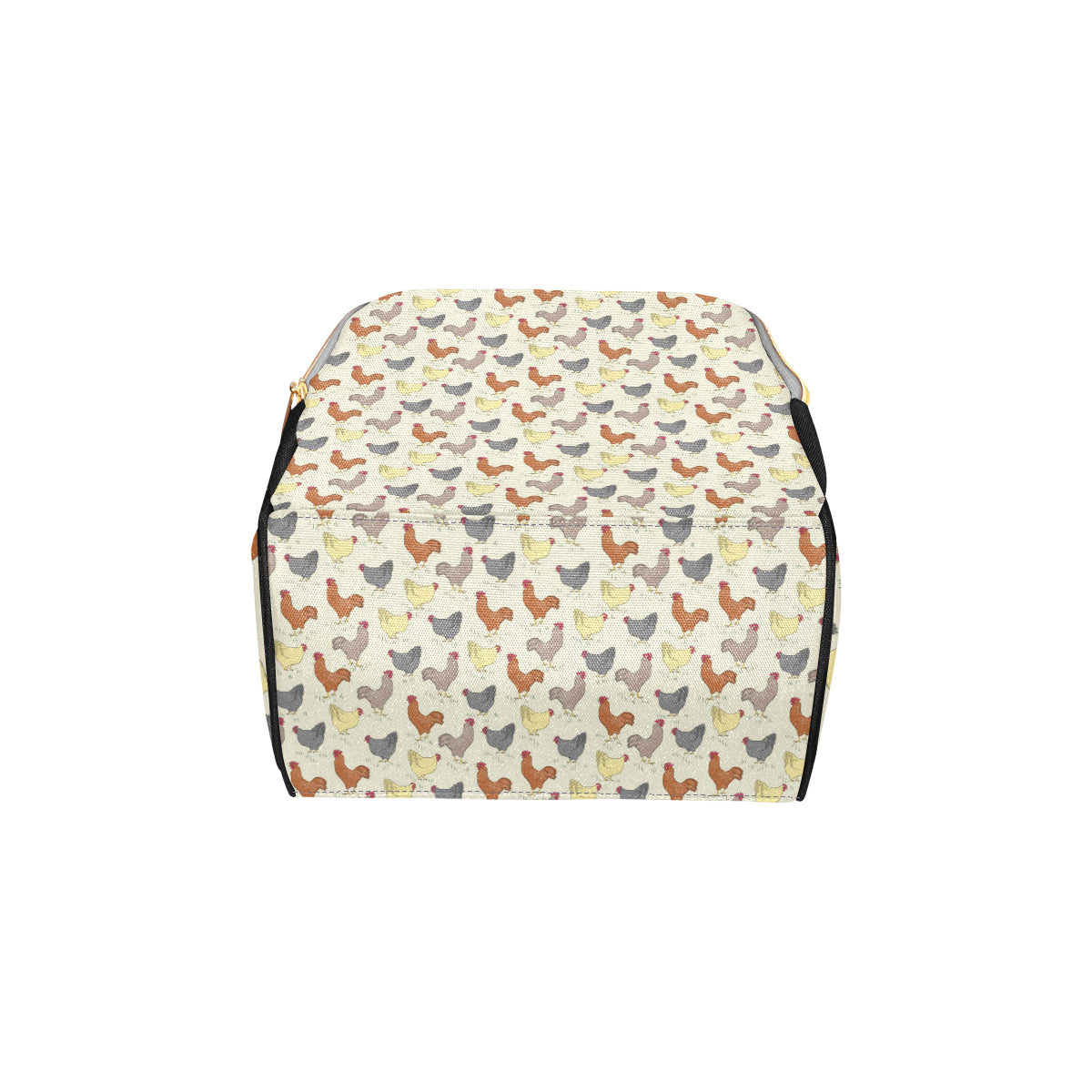 Chicken Pattern Print Design 05 Diaper Bag Backpack