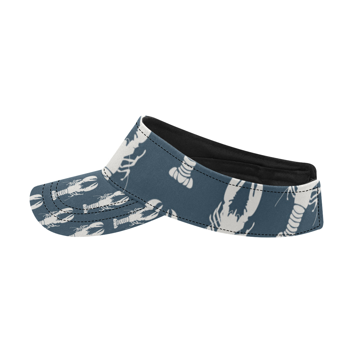 Lobster Pattern Print Design 02 Unisex Sun Visor