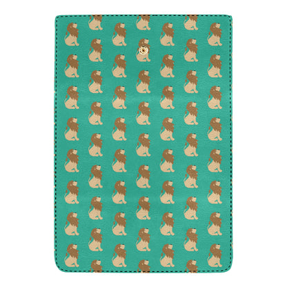Lion Pattern Print Design 02 Women's Trifold Wallet