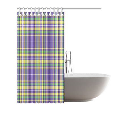 Mardi Gras Pattern Print Design 010 Shower Curtain