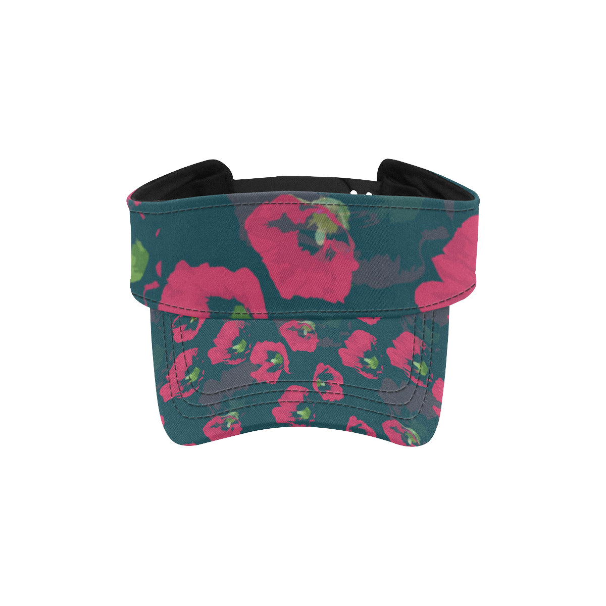 Morning Glory Pattern Print Design 01 Unisex Sun Visor