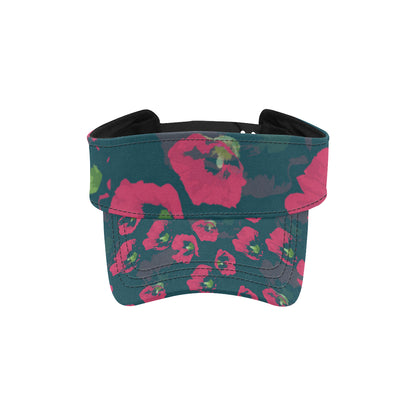 Morning Glory Pattern Print Design 01 Unisex Sun Visor