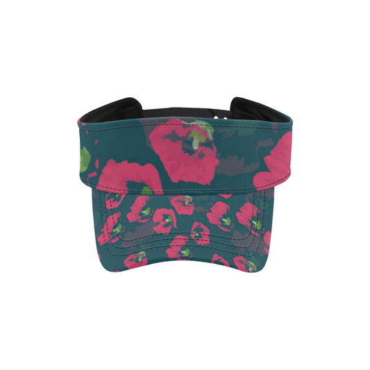 Morning Glory Pattern Print Design 01 Unisex Sun Visor