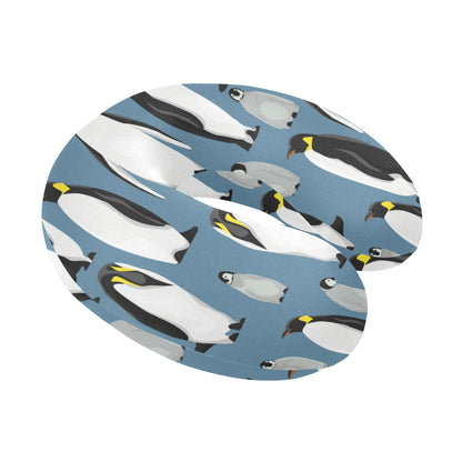 Penguin Pattern Print Design A03 U-Shaped Travel Neck Pillow