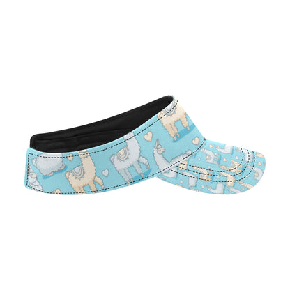 Alpaca Pattern Print Design 06 Unisex Sun Visor