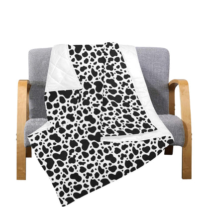 Cow Skin Pattern Print Design 04 Premium Quilt