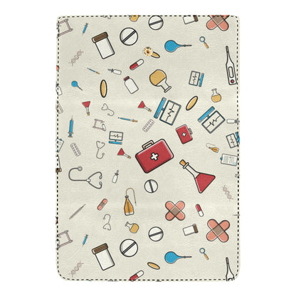 Nurse Pattern Print Design A04 Women's Trifold Wallet