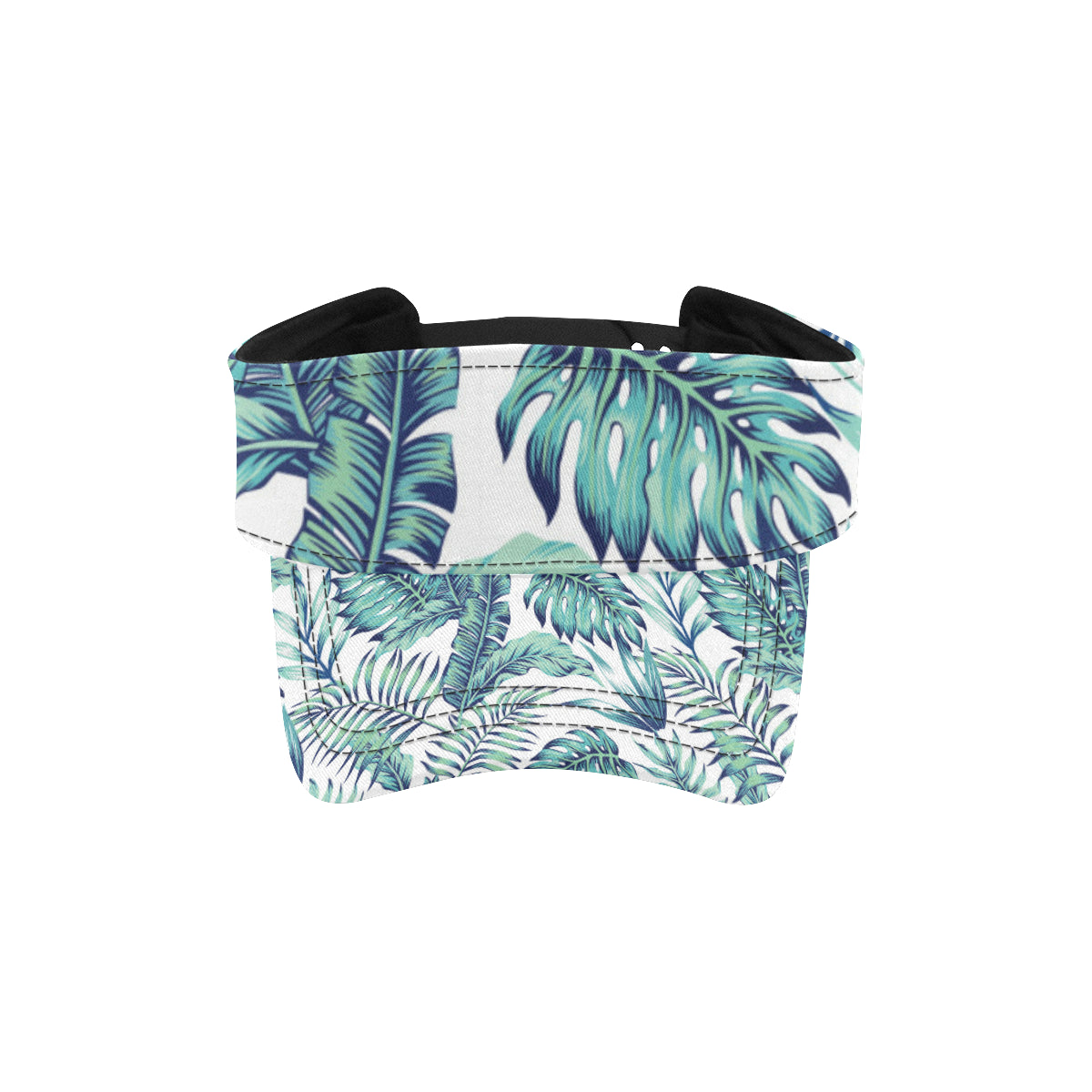 Pattern Tropical Palm Leaves Unisex Sun Visor