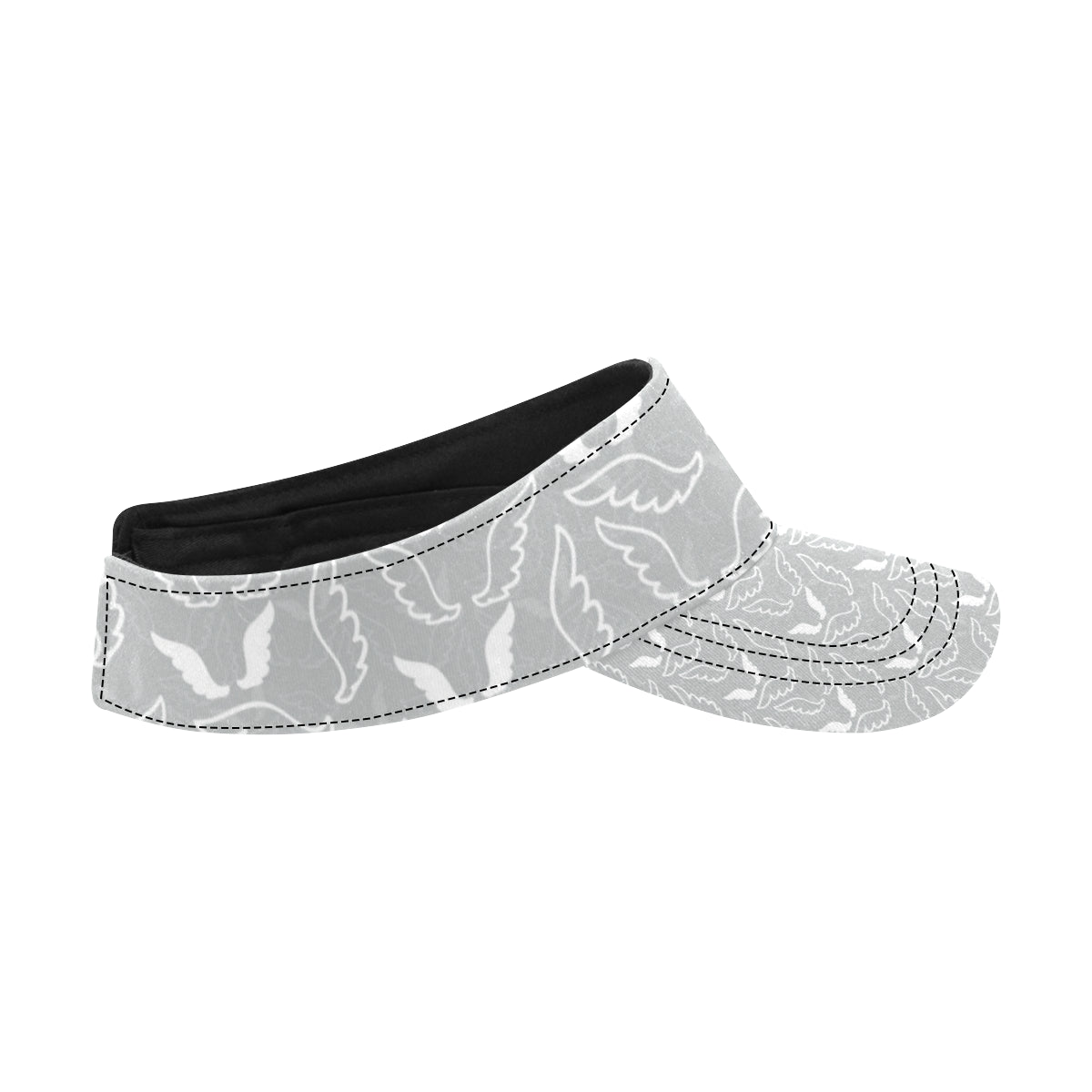 Angel Wings Pattern Print Design 01 Unisex Sun Visor