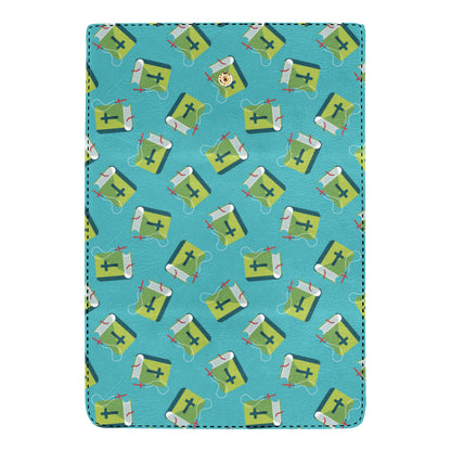 Bible Pattern Print Design 01 Women's Trifold Wallet
