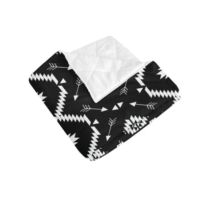 Native Pattern Print Design A04 Premium Quilt