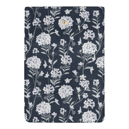 Hydrangea Pattern Print Design HD07 Women's Trifold Wallet