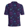 Zodiac Galaxy Design Print Men Polo Shirt