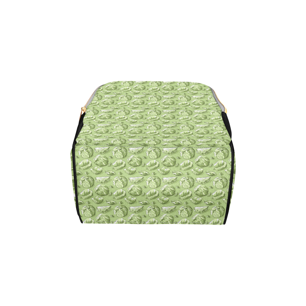 Brussels Sprouts Pattern Print Design 01 Diaper Bag Backpack